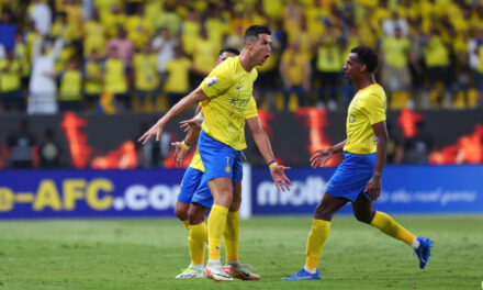 Con doblete de Cristiano, Al-Nassr triunfa en la Liga de Campeones de Asia