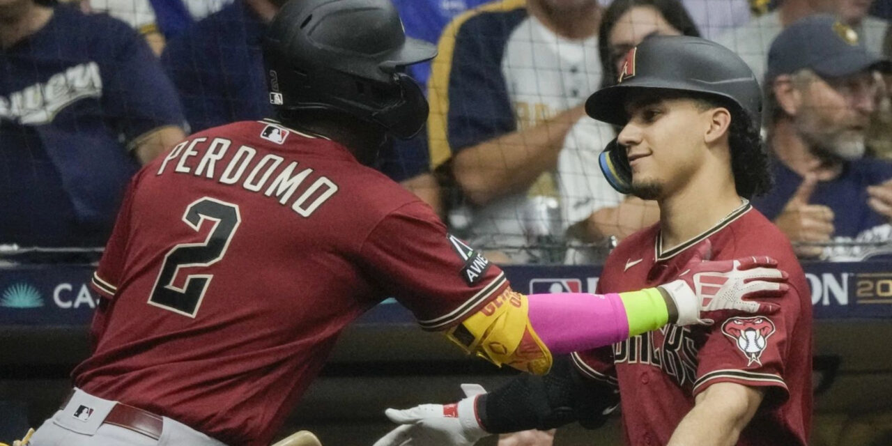 Diamondbacks borran déficit temprano y vencen 5-2 a Cerveceros para barrer serie