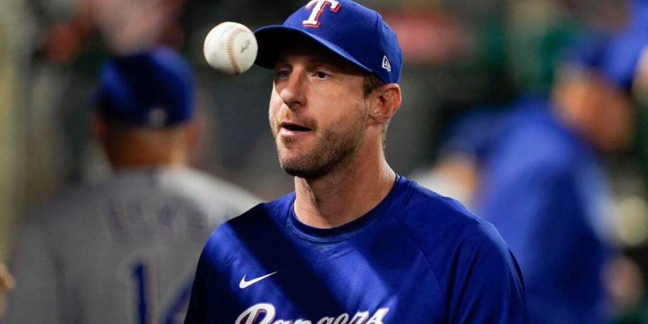 Scherzer dice estar listo para lanzar tras sesión de bullpen; Rangers no han decidido