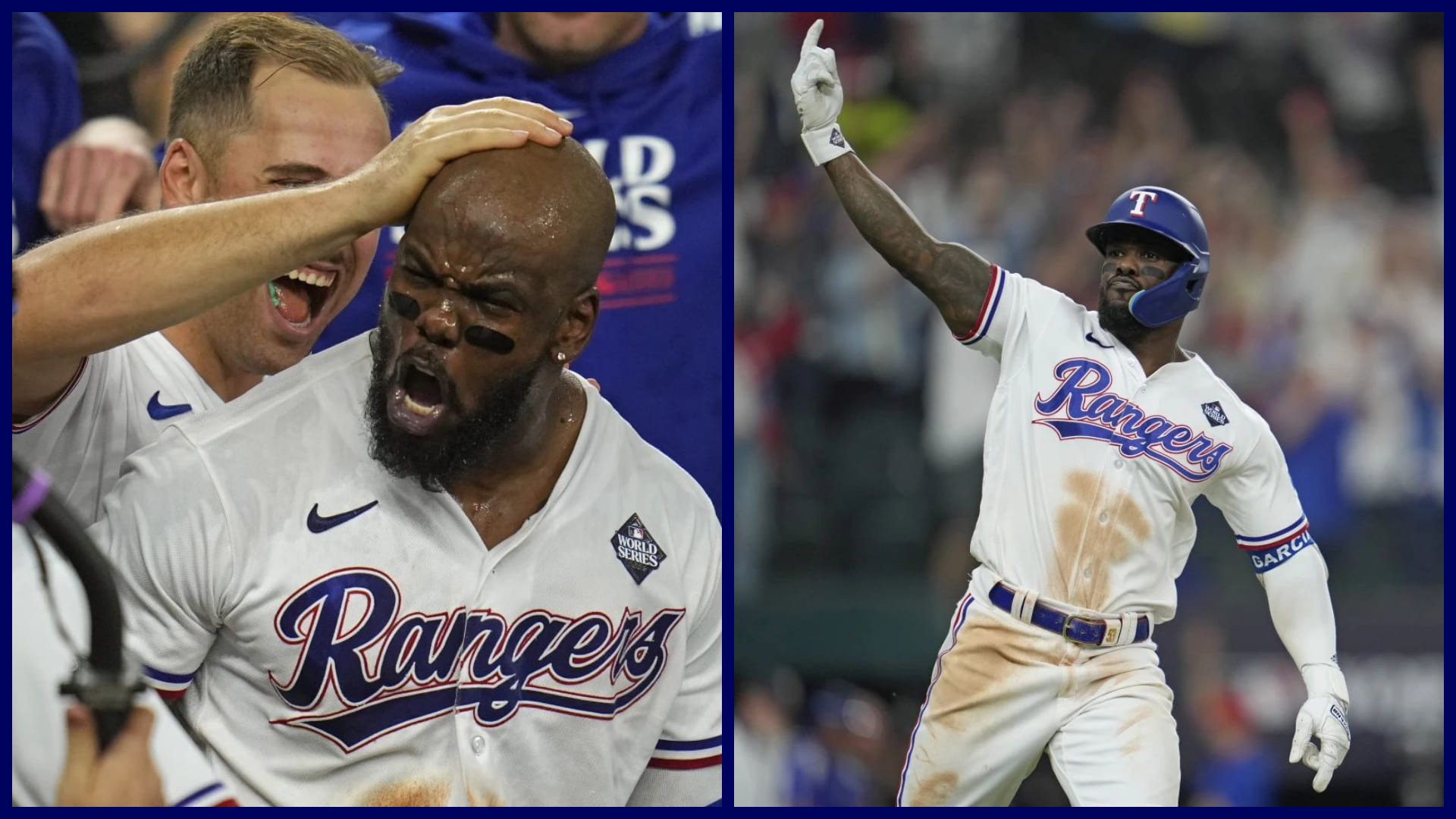 García logra jonrón en la 11ma y Rangers vencen 6-5 a Diamondbacks en 1er juego de Serie Mundial