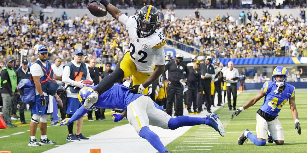 Ofensiva de Steelers despierta en el 4to periodo en remontada de 24-17 sobre Rams