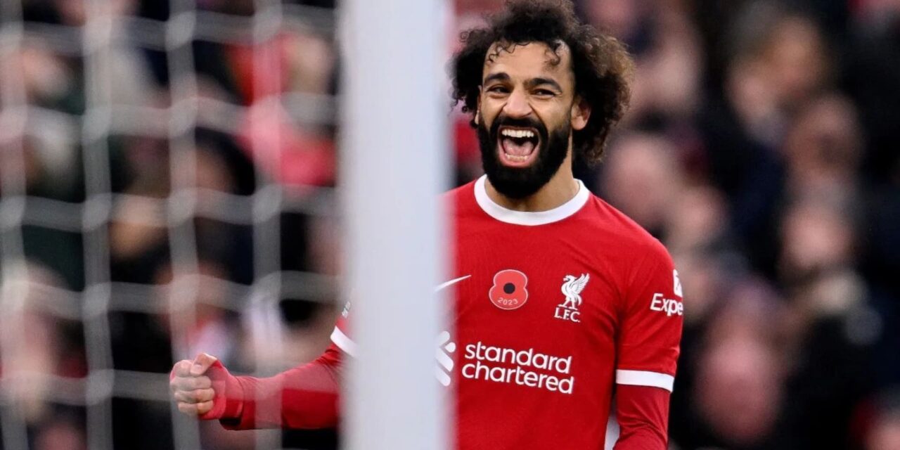 Liverpool golea 3-0 al Brentford; Salah llega a 100 goles en Inglaterra