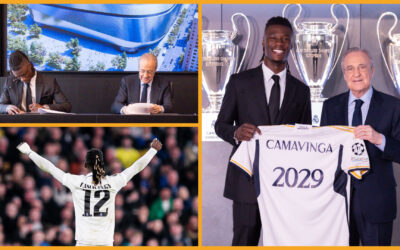 Camavinga renueva contrato con el Real Madrid
