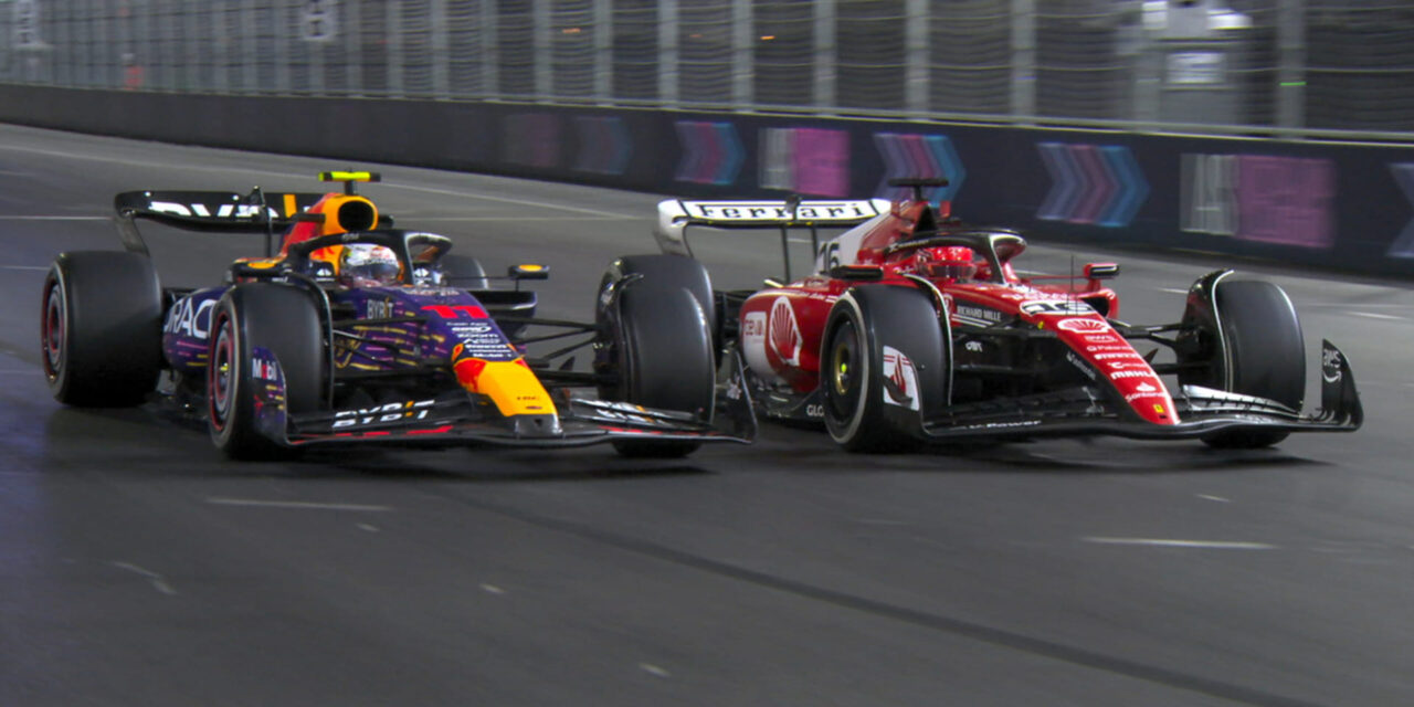 Checo Pérez terminó tercero en Las Vegas y aseguró el subcampeonato de la F1