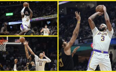 Davis anota 32 puntos, su máximo de la campaña; Lakers derrotan a Cavaliers 121-115