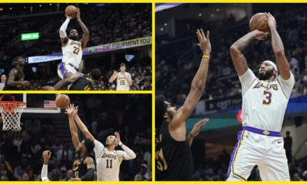 Davis anota 32 puntos, su máximo de la campaña; Lakers derrotan a Cavaliers 121-115