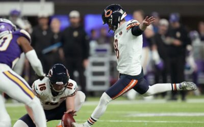 Bears se imponen 12-10 a Vikings con cuatro goles de campo de Cairo Santos