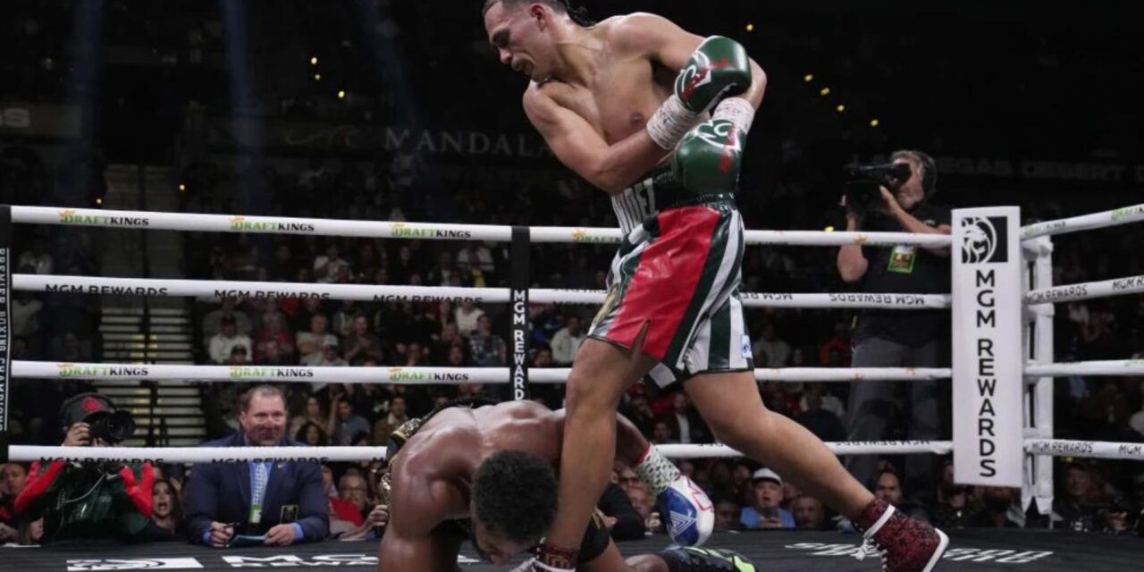 Benavidez vence a Andrade tras 6 rounds y pide pelea contra ‘Canelo’, campeón supermediano