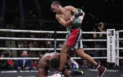 Benavidez vence a Andrade tras 6 rounds y pide pelea contra ‘Canelo’, campeón supermediano