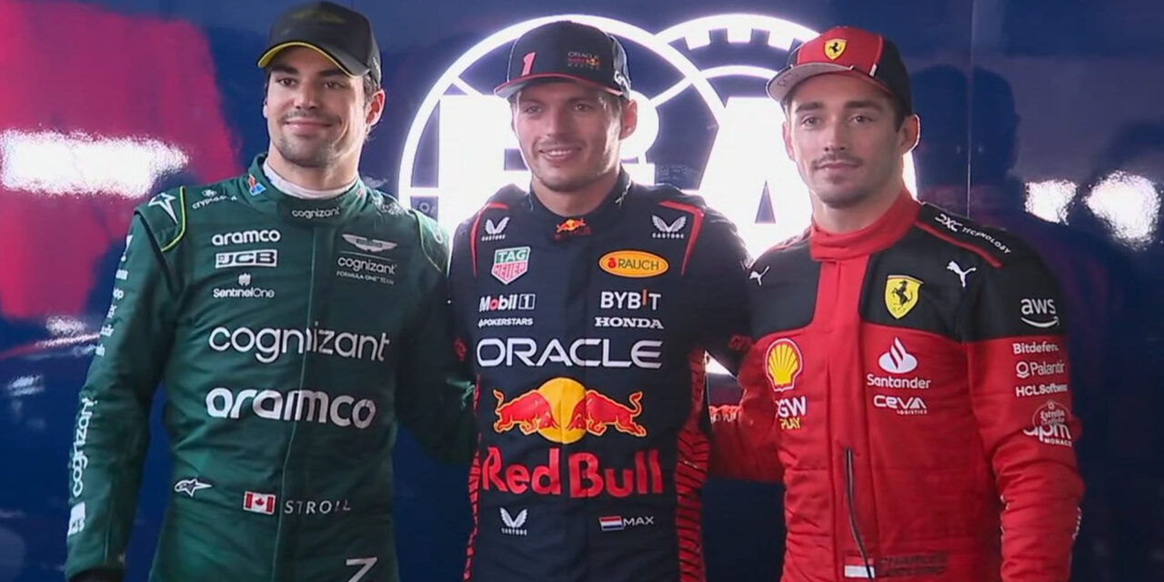 Verstappen firma la ‘pole’ en Brasil, justo antes del diluvio