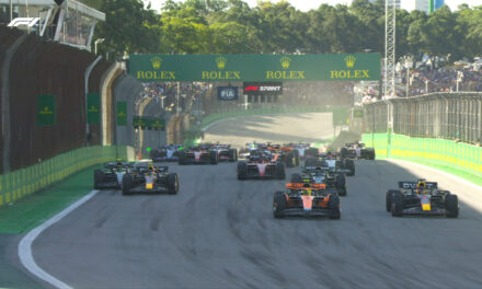 Verstappen ganó el sprint de Brasil; ‘Checo’ fue tercero, Sainz octavo y Alonso, undécimo