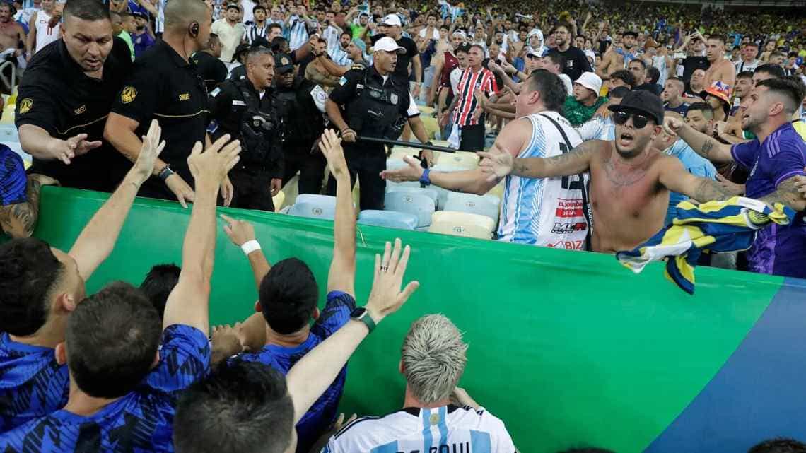 FIFA analizará los incidentes ante Argentina