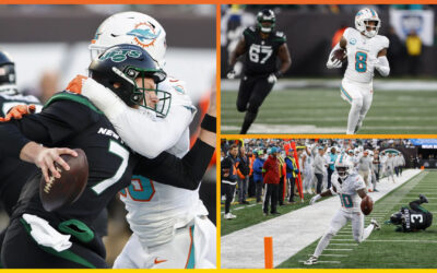 Recepción de Hill e intercepción de Holland dan a Dolphins triunfo sobre Jets