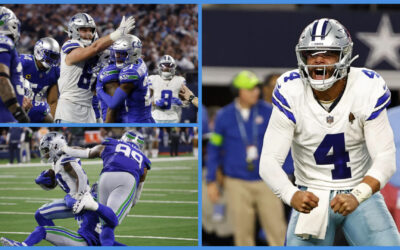 Cowboys escapan con triunfo 41-35 ante Seahawks y llegan a 14 victorias seguidas en casa
