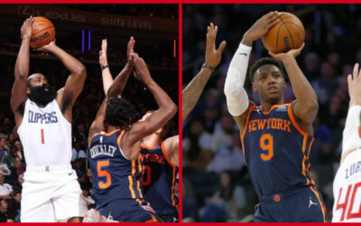 Liderados por Randle y Barrett, los Knicks derrotan 111-97 a los Clippers en el debut de Harden