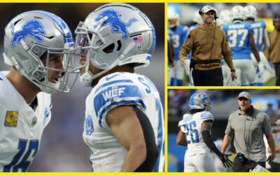 Goff y Lions le ganan la partida a Herbert y Chargers, 41-38 con gol de campo de Patterson