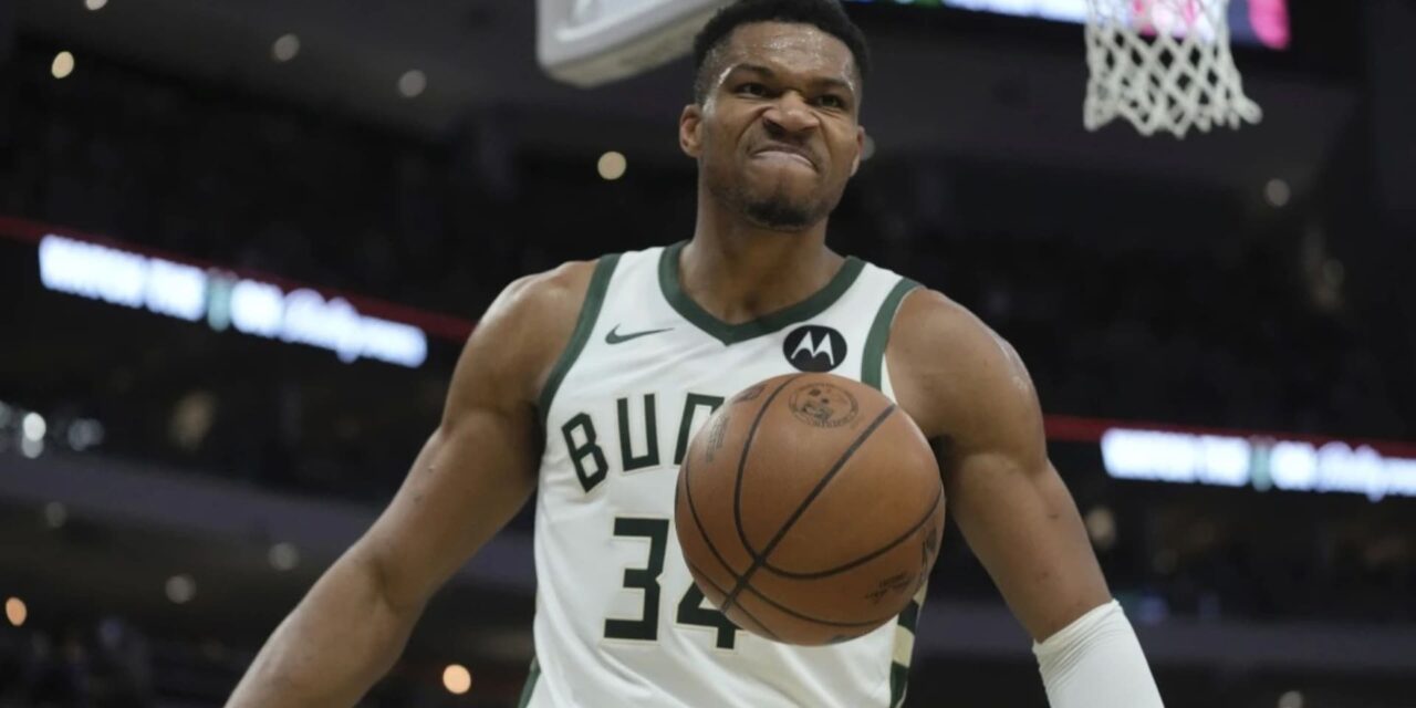 Antetokounmpo y Portis producen dobles dobles en triunfo de Bucks sobre Bulls