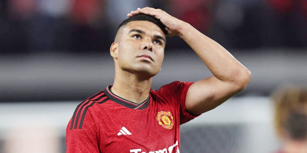 Casemiro difícilmente jugará con el Manchester United antes de Navidad