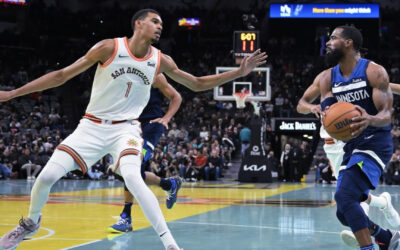 Towns y Wolves vencen a Wembanyama y Spurs por 117-110