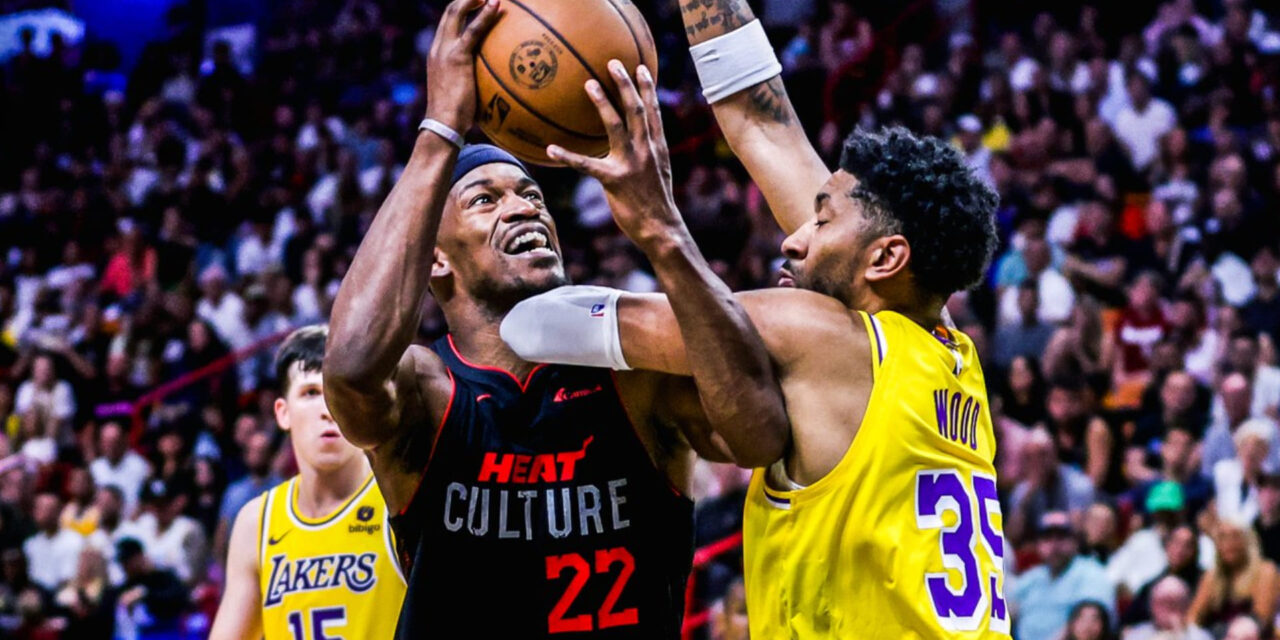 Miami se lleva ‘thriller’ ante Lakers