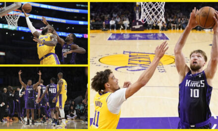 Kings se sobreponen a triple doble de LeBron y vencen 125-110 a Lakers