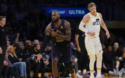 LeBron llega a 39.000 puntos; Lakers cierran invictos la 1ra fase del In-Season