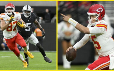 Patrick Mahomes conectó para 2 touchdowns, Chiefs vinieron de atrás y vencen a Raiders, 31-17