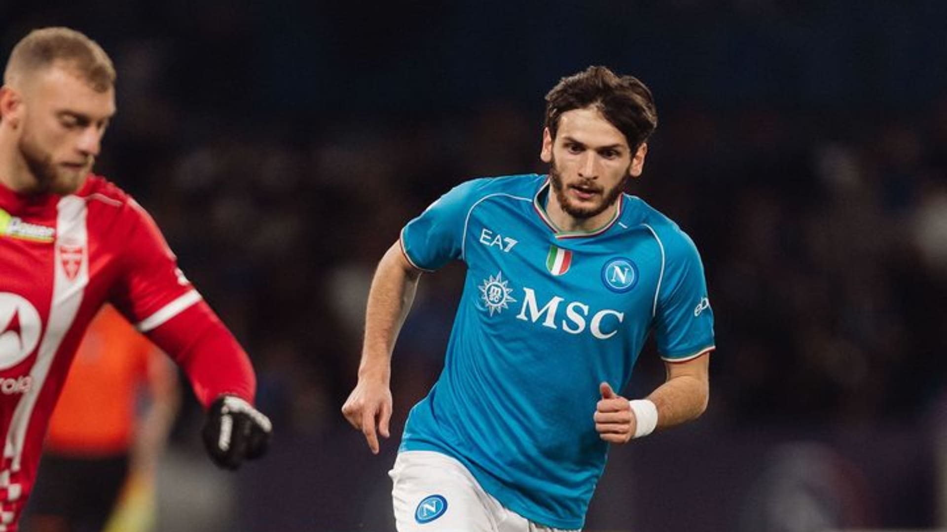 Napoli empata con Monza en la Serie A; Fiorentina sube al cuarto puesto