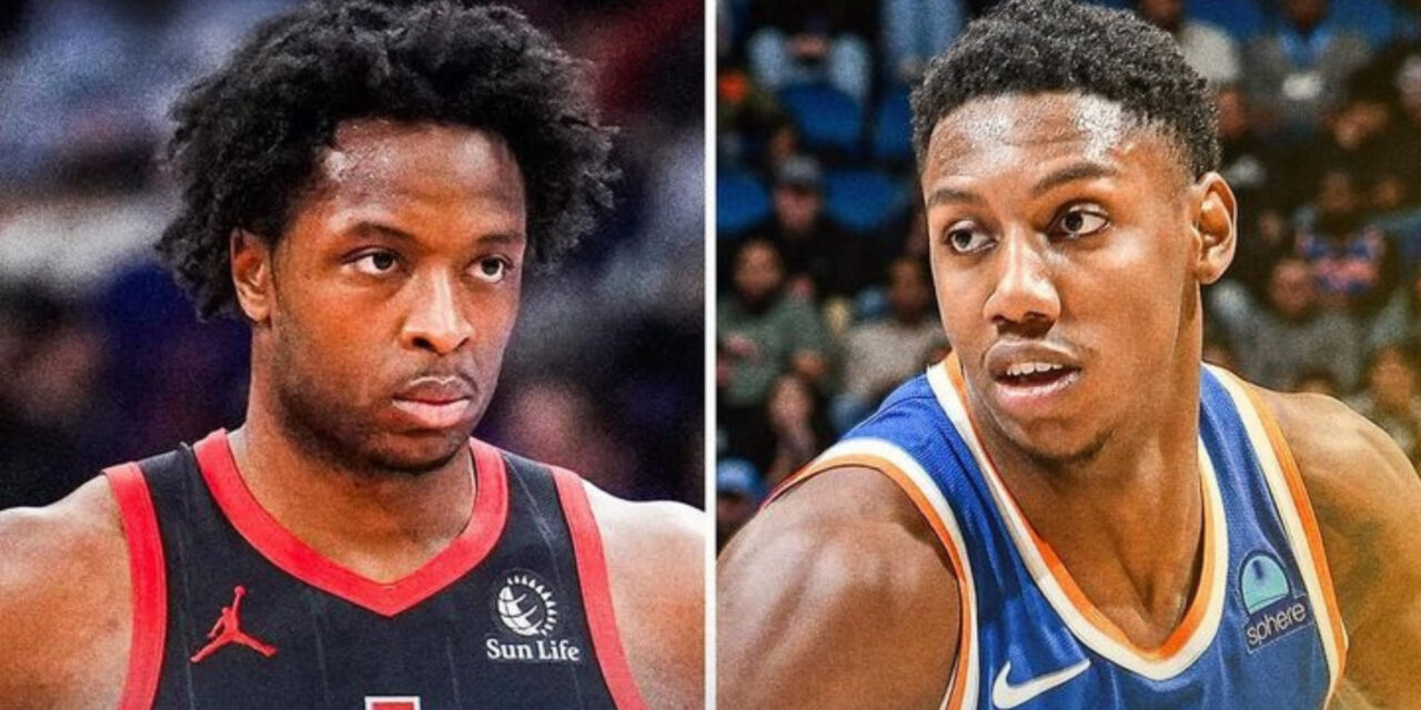 Knicks envían a Barrett y Quickley a Raptors a cambio de OG Anunoby