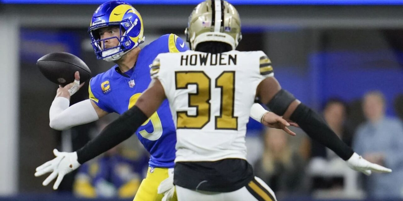 Rams vencen 30-22 a Saints y se fortalecen en la lucha por los playoffs