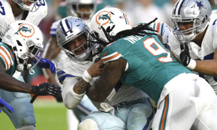 Dolphins vencen 22-20 a Cowboys con gol de campo tardío de Jason Sanders y sellan boleto a playoffs