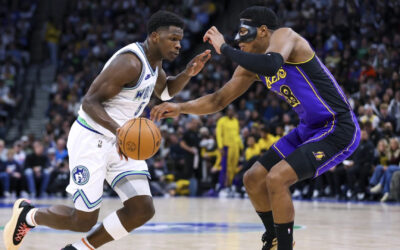 Edwards logra 31 puntos; Wolves vencen a Lakers en 39no cumpleaños de LeBron