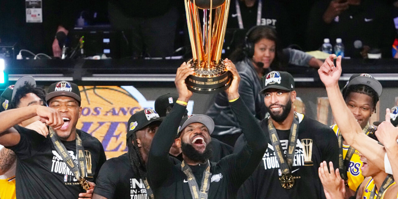 Lakers conquistan la Copa NBA al vencer 123-109 a Pacers