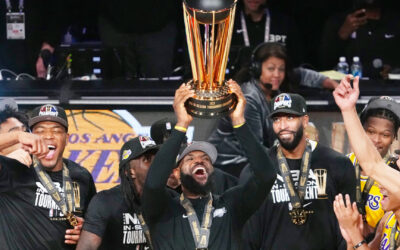 Lakers conquistan la Copa NBA al vencer 123-109 a Pacers