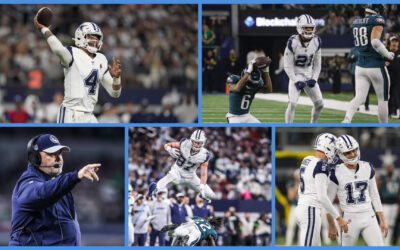 Dak Prescott y Brandon Aubrey ayudan a Cowboys a vencer 33-13 a Eagles
