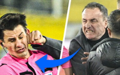 Arrestan a presidente de club de Turquía que agredió a árbitro. La liga suspende todos los partidos