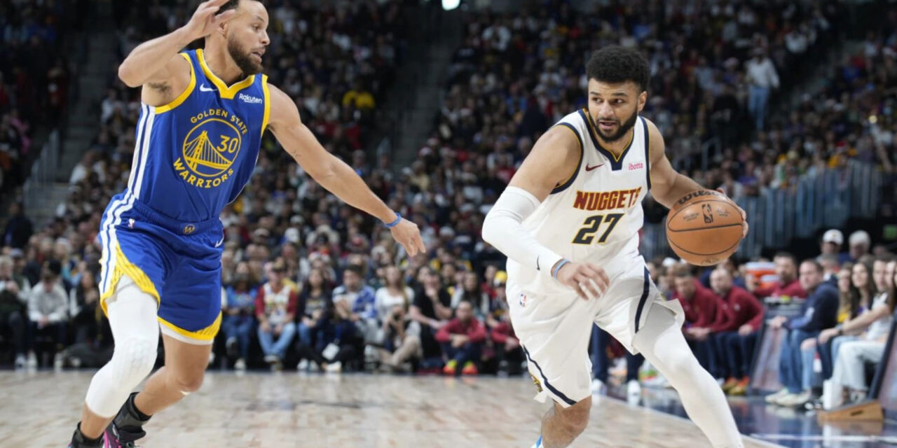 Con 28 puntos de Murray, Nuggets superan 120-114 a Warriors y extienden su racha a 5 victorias