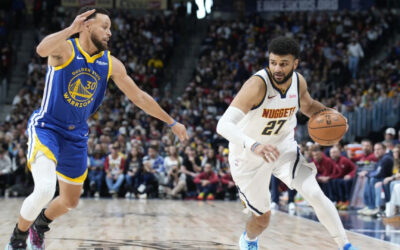 Con 28 puntos de Murray, Nuggets superan 120-114 a Warriors y extienden su racha a 5 victorias