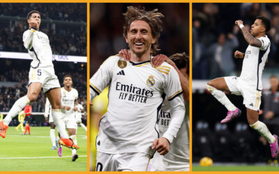 Real Madrid golea 4-1 al Villarreal y se acuesta como líder en España