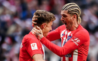 Atlético de Madrid logra victoria 1-0 ante Sevilla a pesar de quedarse con 10 hombres