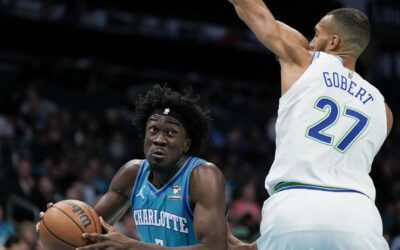 Towns anota 28, Gobert suma 26 y Timberwolves vencen 123-117 a Hornets