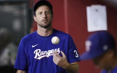 Scherzer se somete a cirugía de espalda y estará fuera los primeros meses del 2024 con los Rangers