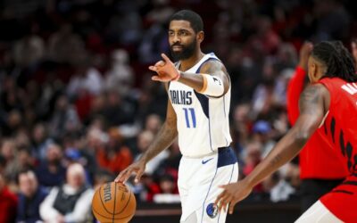 Irving se lesiona un pie y Doncic guía a Mavericks a triunfo sobre Blazers
