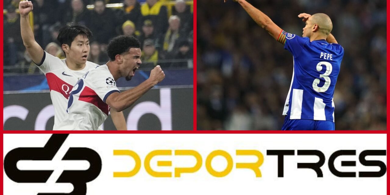 Con empate PSG logra avanzar en la Liga de Campeones; Porto también pasa a octavos de final(Video D3 completo 12:00 PM)