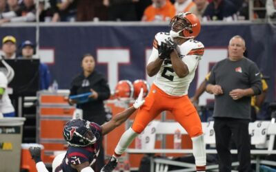 Con récord de franquicia de Cooper con 265 yardas por recepción, Browns vencen 36-22 a Texans