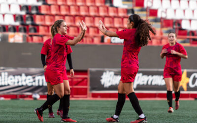 Triunfo de  Club Tijuana Femenil en segundo duelo de preparación