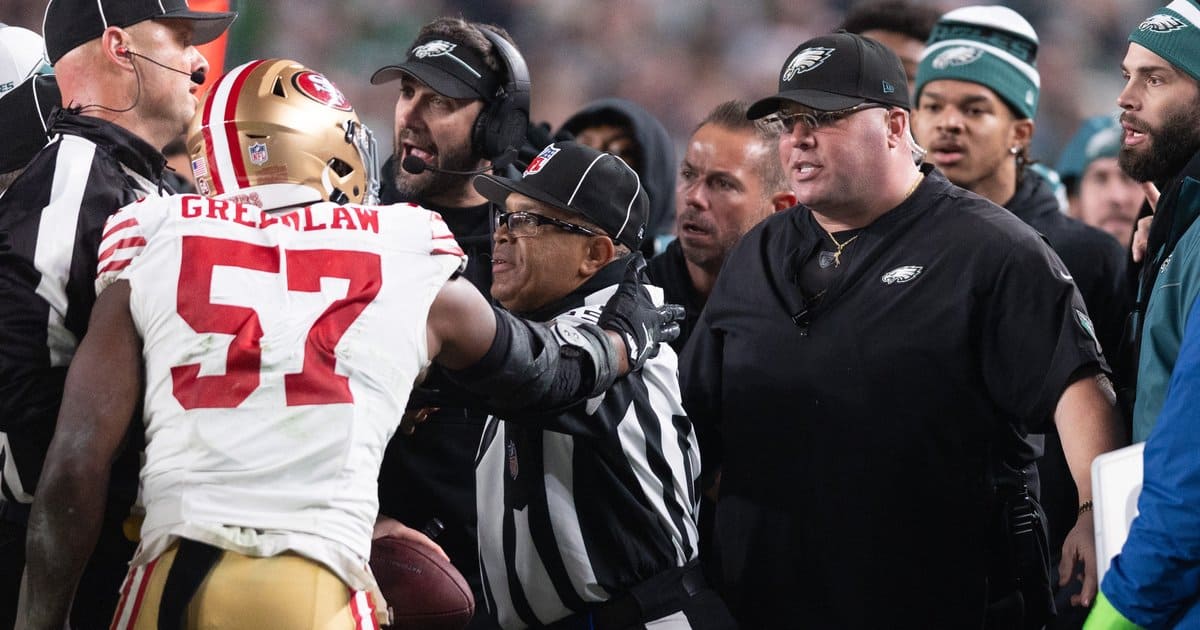 NFL veta un partido a jefe de seguridad de Eagles por altercado con jugador de 49ers