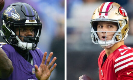 Duelo 49ers-Ravens, favoritos al Super Bowl y mejores de NFL, roba atención en semana 15