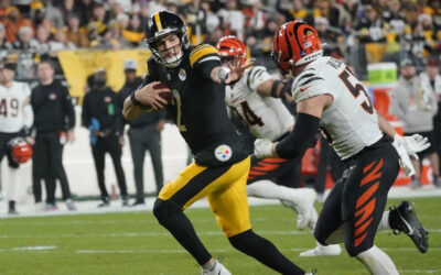 Steelers cortan racha de 3 partidos sin ganar; vencen 34-11 a Bengals