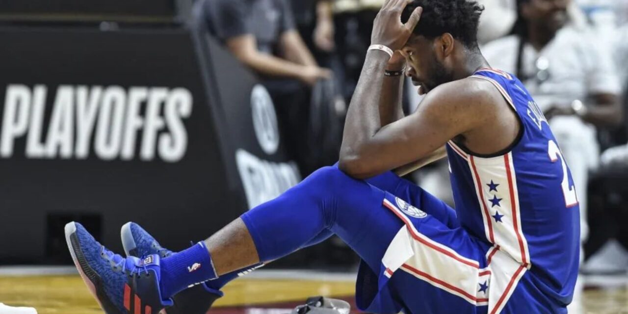 Embiid se perderá el partido de Navidad contra los Miami Heat por un esguince de tobillo